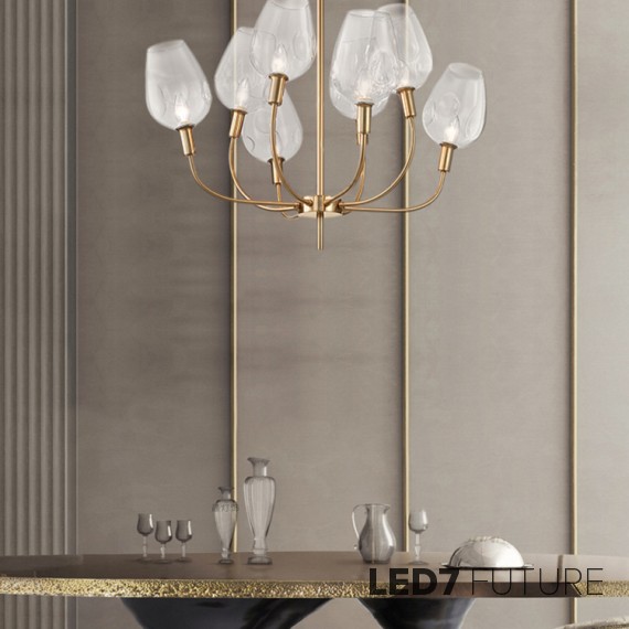 Loft Industry Modern - Button Chandelier